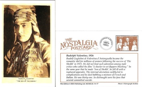 Nostalgia postcard rudolph - postcard,
