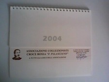 CALENDARIO 2004 CROCE ROSSA ASSOCIAZIONE COLLEZIONISTI F. PALASCIANO BUON ANNO