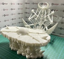 MOTU Masters of the universe Skeletor THRONE  + TABLE Origin