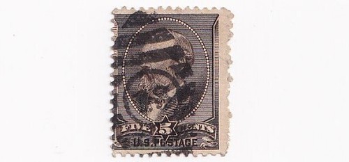 1882 francobollo scott - us, 205