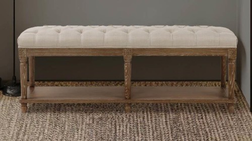 Panca fine letto - , ripiani