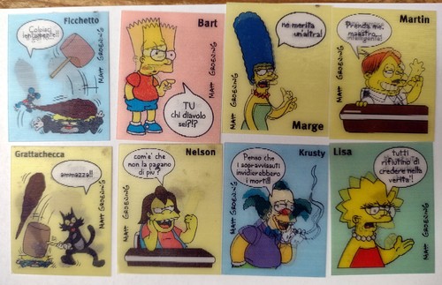 Simpson mini card - 8,