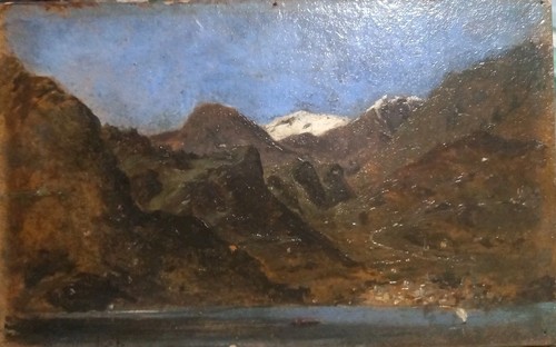 Antico quadro dipinto - antico,