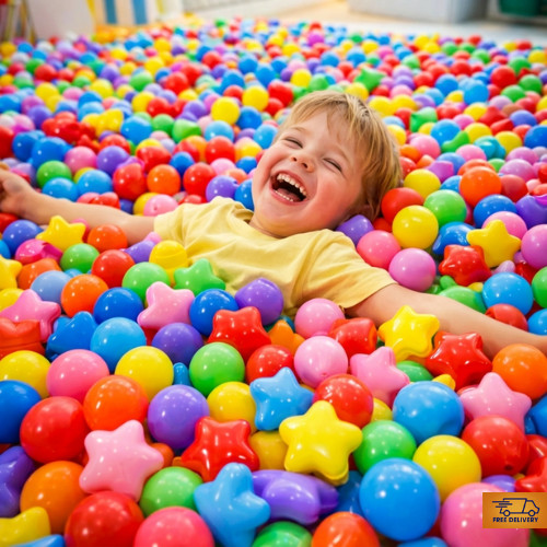 100pcs palline oceaniche baby - 100pcs,