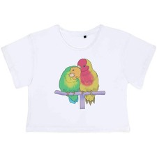 Coppia pappagalli crop top - pappagalli',