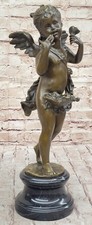 Scultura in bronzo angelo