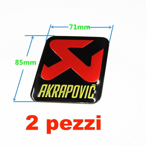 Adesivi akrapovic 3d - akrapovic,