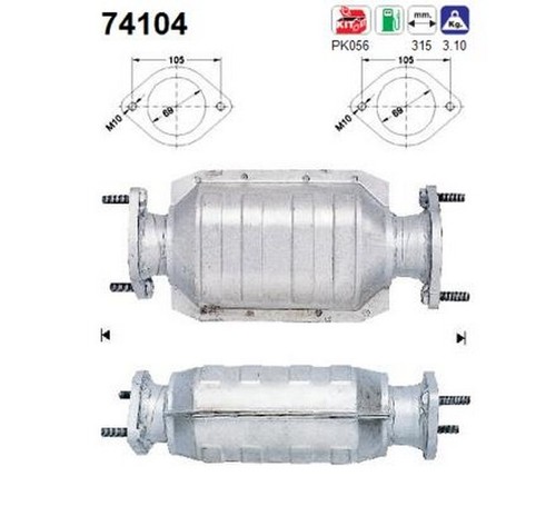 131 catalizzatore per - 96, kw