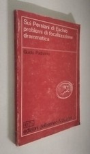 Guido Paduano - Sui Persiani di Eschilo. Edizioni dell'Ateneo e Bizzarri 1978
