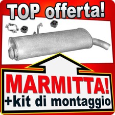 Scarico per CITROEN BERLINGO PEUGEOT PARTNER 1.9 Diesel dal 2002