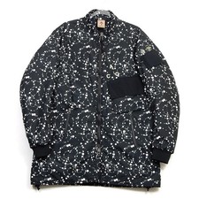 Nike ACG Giacca Uomo Parka Grande Nero Bianco Isolato a Punti AQ3531-010