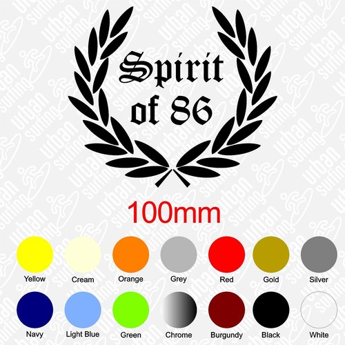 Spirit adesivi numeri - spirit, 86