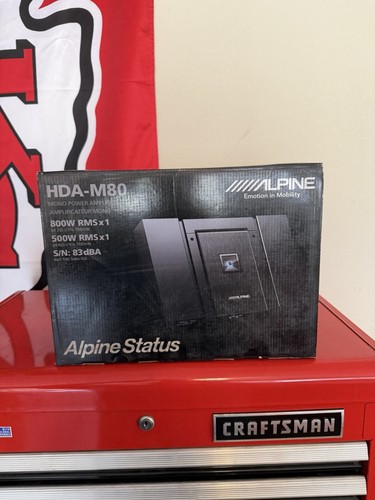 Alpine hda m80 - alpine, status