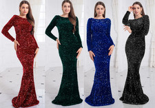 Abito lungo elegante donna