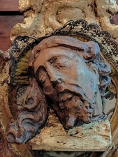 Antica Scultura Cristo In