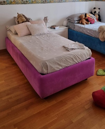 Letto singolo - singolo, (sommier)