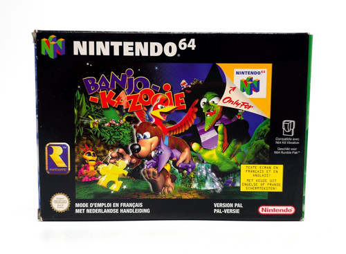 Banjo kazooie n64 nintendo - kazooie, 64