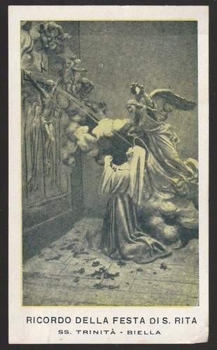 Santino ricordo della festa - santino,