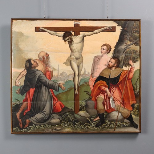 Cristo crocifisso con santi - cristo,