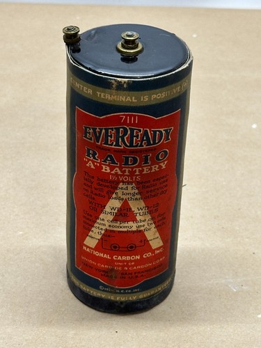 Batteria radio epoca - radio, antica