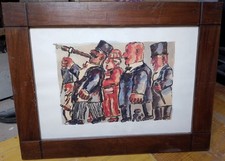 Quadro Acquerello Di Franz