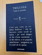 Trilussa Tutte Le Poesie Meridiani Paperback Mondadori