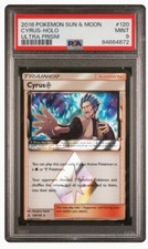 Pokemon Cyrus 120/156 PSA 9
