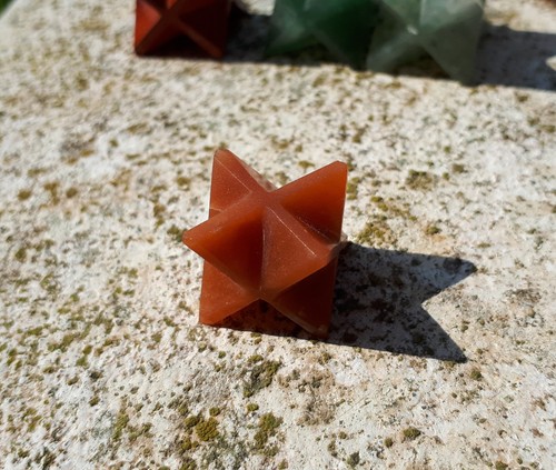 Merkaba giada rossa chakra - rossa, cd