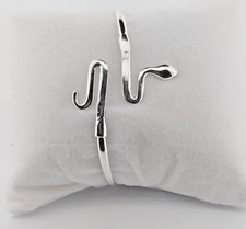 Bracciale serpente in argento