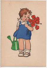 MESCHINI - GIRL WITH POPPIES