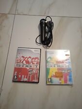 WII MICROFONO USB +3titoli SING   nintendo wii LEGGI LA DESCRIZIONE