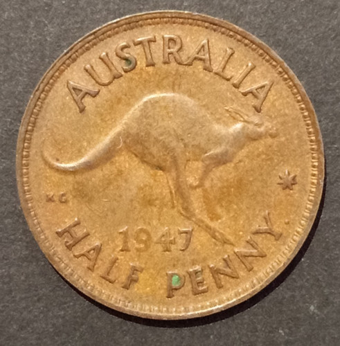 Australia mezzo penny - australia,