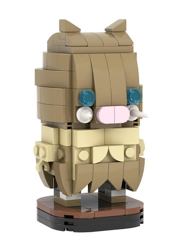 Lego moc brickheadz inosuke - moc,