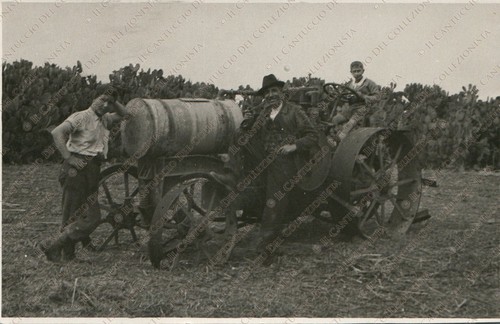 1930c fotografia trattore - fotografia,