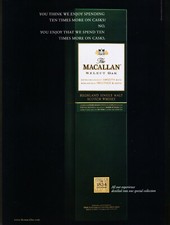 MACALLAN WHISKY AD #5 RARE 
