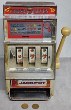 Slot Machine Casino 7 Seven Didatto Vintage Made in Japan