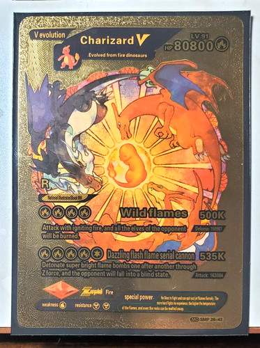 Pokémon charizard 91 - pokémon, lv.91