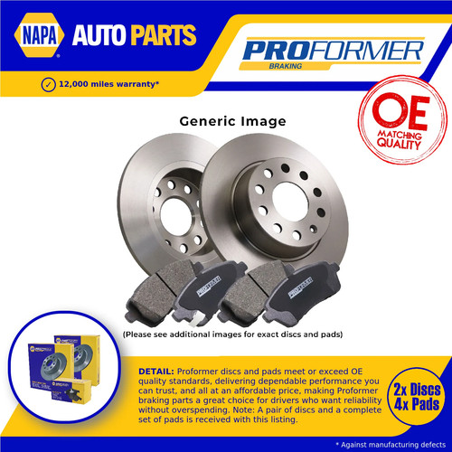 Set dischi pastiglie freno - set, 2