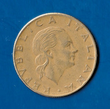 Moneta italia 200 lire - italia, 1978