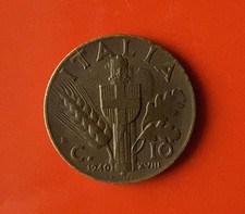 10 CENTESIMI 1940 ERRORE -