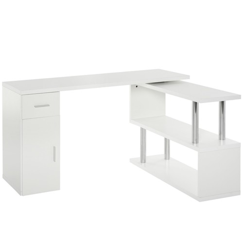 Homcom scrivania angolare - homcom,