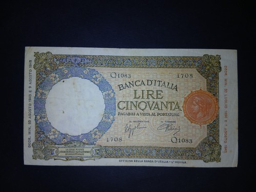 Lire lupa 08 1943 gius - , 23.08.1943