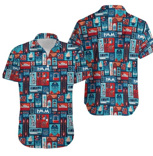 Camicia hawaiana uomo paging - hawaiana,