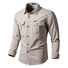 Herren Langarm Hemden Sommer