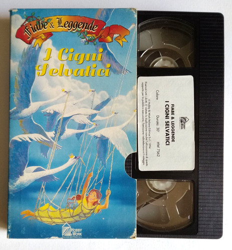 Vhs cigni giganti fiabe - vhs, &