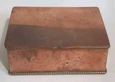 Antique Copper Tobacco Box