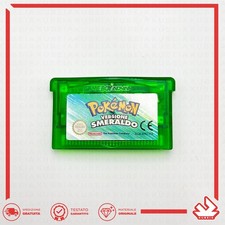 POKEMON SMERALDO ORIGINALE PERFETTO ?? ITALIANO NINTENDO GAME BOY ADVANCE GBA