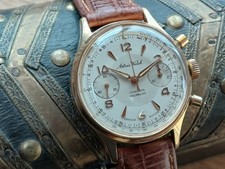 Montre chrono suisse mécanique homme ASTREE WATCH sur VENUS 188 révisée garantie