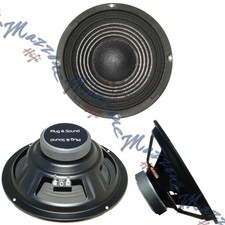 PLUG&SOUND S-104 SINGOLO MEDIO BASSO WOOFER 300W 25cm 10'' 4ohm AUTO DJ