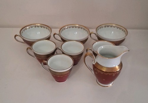 Lotto tazze tazzine lattiera - lotto,